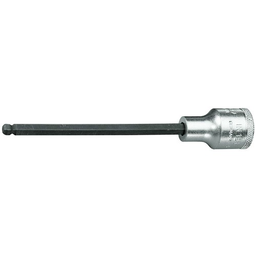 Unbrakopipe 1/2" innv. lang kule mm GEDORE IN19LK