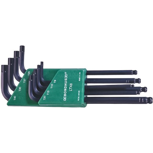 Torxnøkkelsett BONDHUS LTX med kule