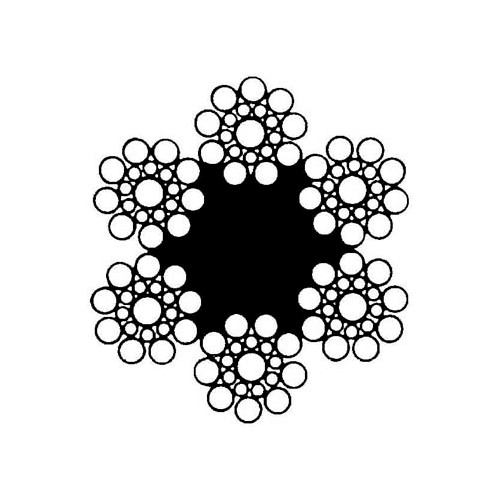 Stållina 114-trådig rostfri