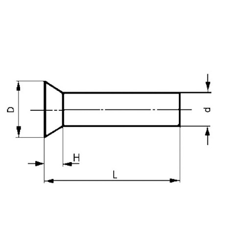 Forsenket nagle FN ALU
