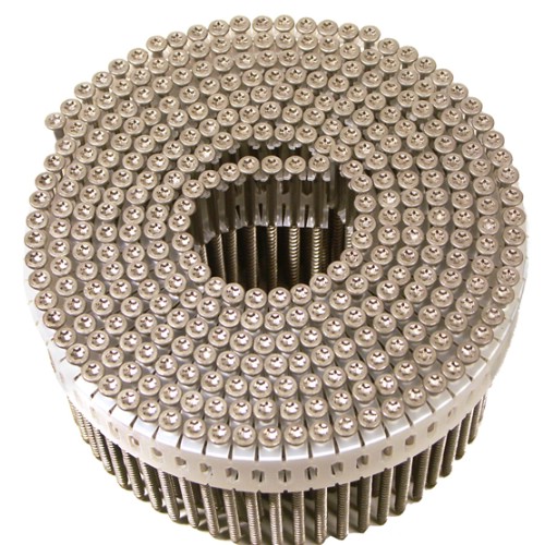 Bandad spikskruv Trallex A2 rundbandad