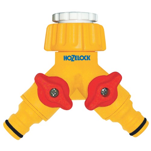 Krankoppling HOZELOCK 2-vägs