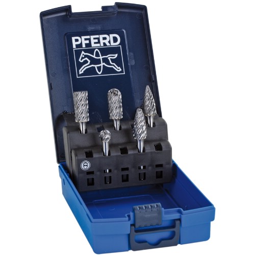 Roterende filer i sett HM PFERD 1813 STEEL