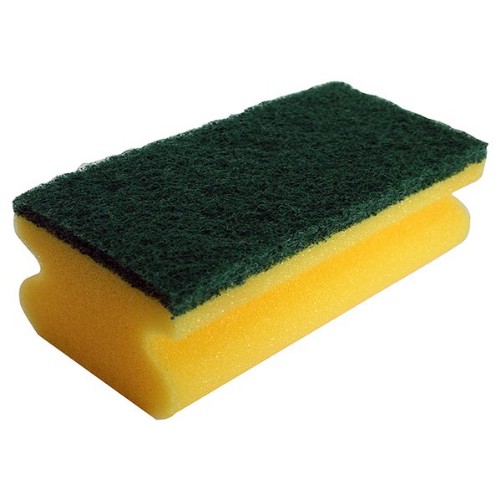 Rengjøringssvamp grønn