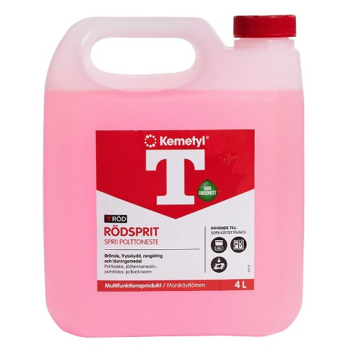 Rödsprit KEMETYL<br />T-Röd
