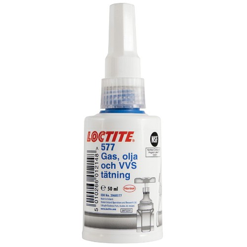 Gängtätning LOCTITE 577 Gas, olja, VVS