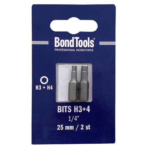 Bits 1/4" Insex BONDTOOLS 25 mm