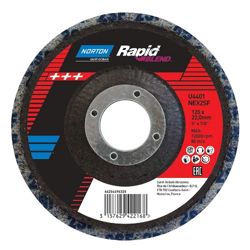 Overflatebehandlingsrondell NORTON Rapid Blend