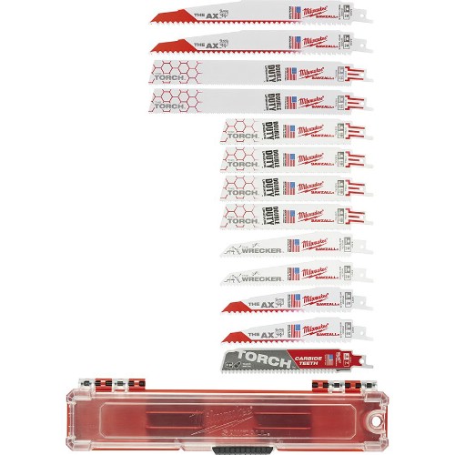 Bajonettsagbladsett MILWAUKEE Sawzall 13 deler