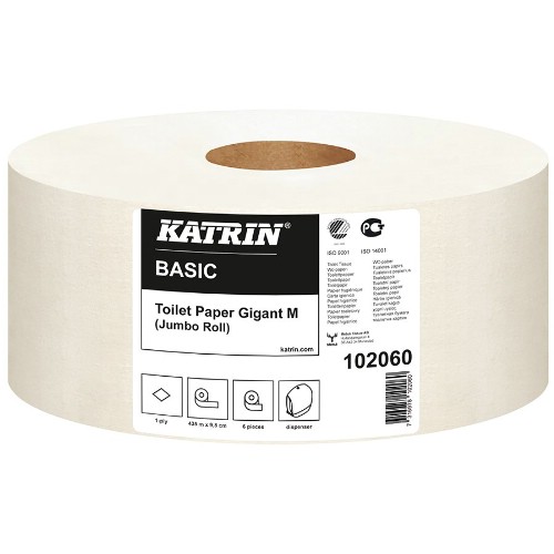 Toalettpapir KATRIN Basic Gigant M