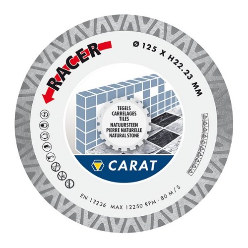 Diamantkappeskive CARAT Racer CDB
