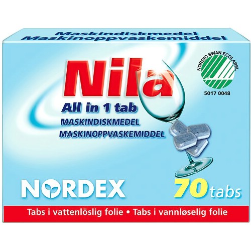 Maskindiskmedel NORDEX Nila All in 1 tab