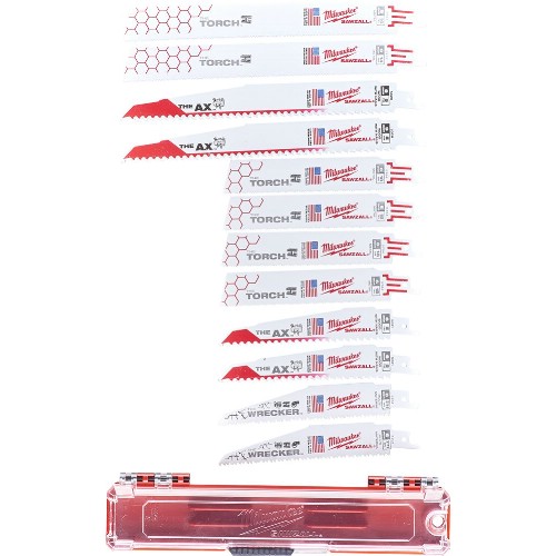 Tigersågbladsats MILWAUKEE Sawzall 12 delar