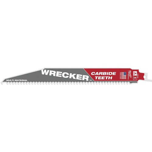 Tigersågblad MILWAUKEE<br />Wrecker Heavy Duty Carbide Tigersågblad MILWAUKEE<br />Wrecker Heavy Duty Carbide