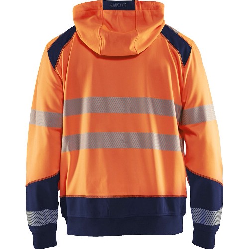 Orange/Marinblå