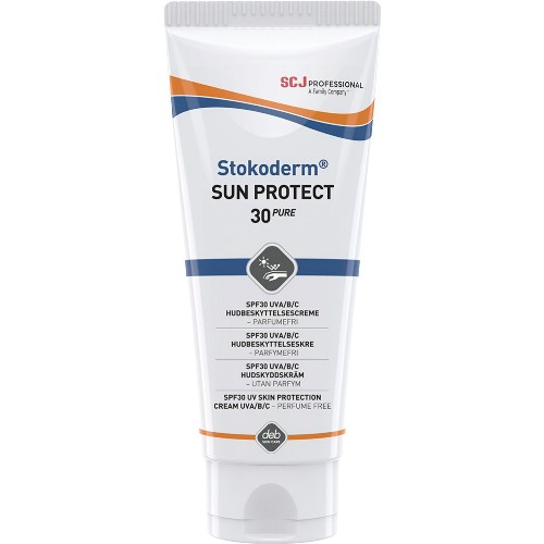 Solskyddskräm DEB SKIN CARE Stokoderm Sun Protect 30 Pure