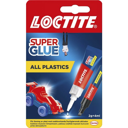 Snabblim LOCTITE Super Glue All Plastics