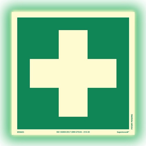 Skilt førstehjelp Supernova+ etterlysende