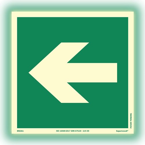 Skiltreferansepil Supernova+ selvlysende
