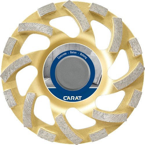 Slipeskål med diamant CARAT Betong CUW