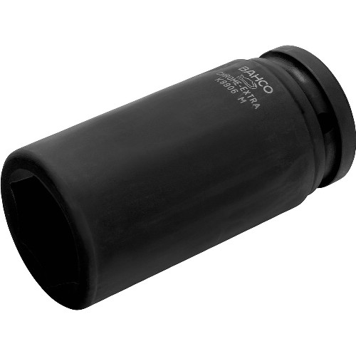 Krafthylsa 3/4" 6-kant mm BAHCO K8906M lång