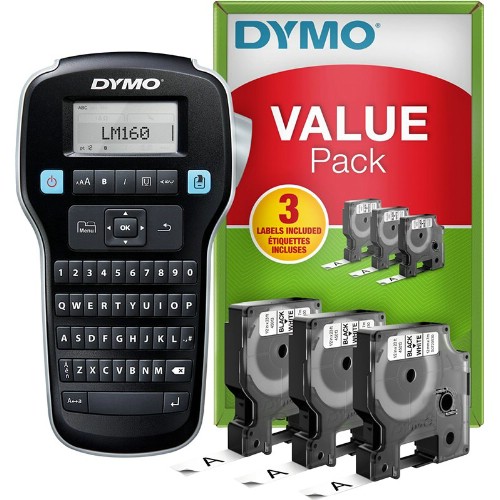 Märkmaskin DYMO LM 160 inkl 3 st märkband