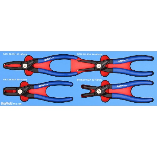 Spårringtångsats BONDTOOLS BTS2881 4 delar