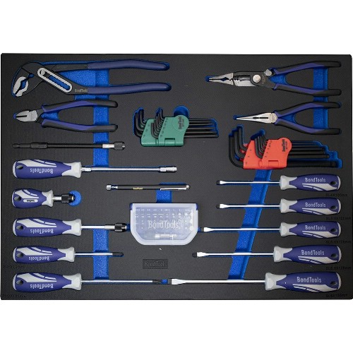 Verktygssats BONDTOOLS BTS5553 65 delar