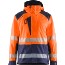 Orange/Marinblå