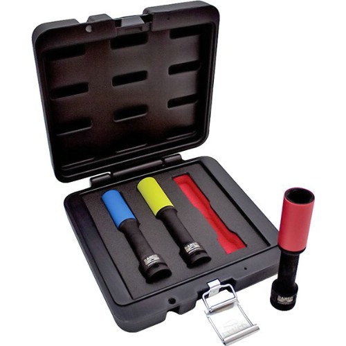 Hjulmutterhylssats 1/2" mm BAHCO BWSS12P3L lång