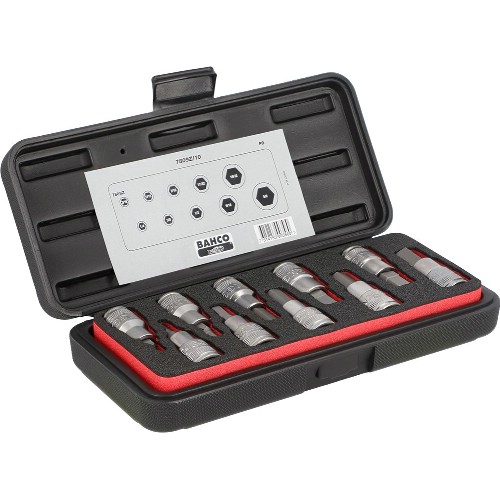 Unbrakopipesett 1/2" inv. tum BAHCO 7809Z/10