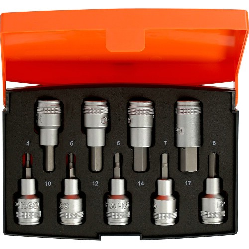 Unbrakopipesett 1/2" inv. mm BAHCO S9HEX