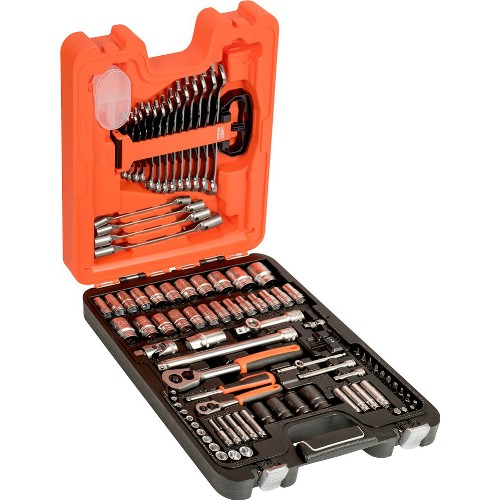 Hylsnyckelsats 1/4" 1/2" mm/tum 94-delar BAHCO S87+7