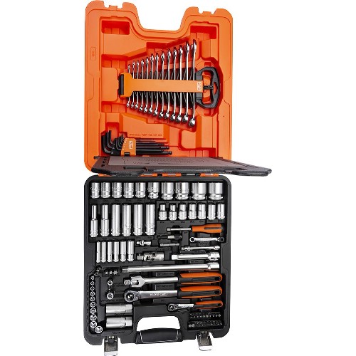 Hylsnyckelsats 1/4" 1/2" mm 103-delar BAHCO S103