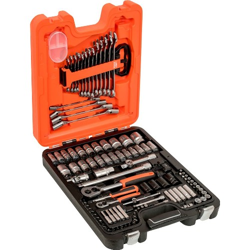 Hylsnyckelsats 1/4" 1/2" mm/tum 106-delar BAHCO S106