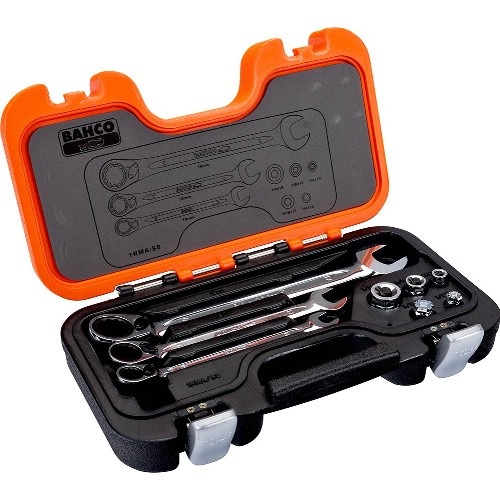 Kombinasjonsskrallenøkkelsett BAHCO 1RMA/S8