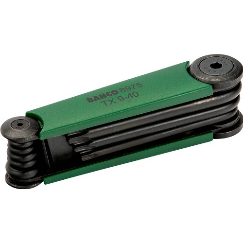 Torxnøkkelsett BAHCO BE-8975 bøybar