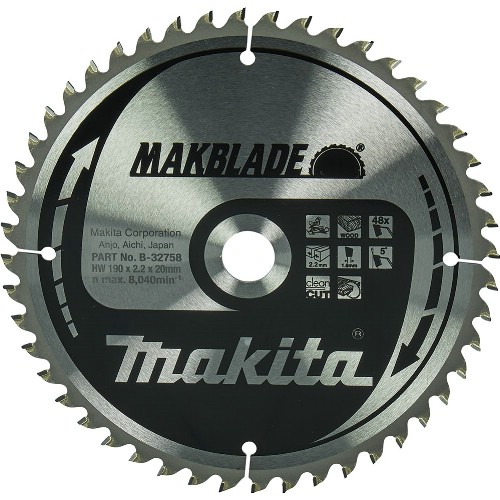 Sirkelsagblad MAKITA Makblade Tre