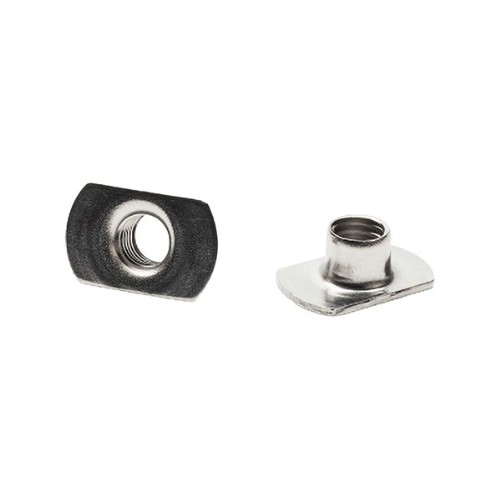 Svetsmutter Form C A2 Med fläns