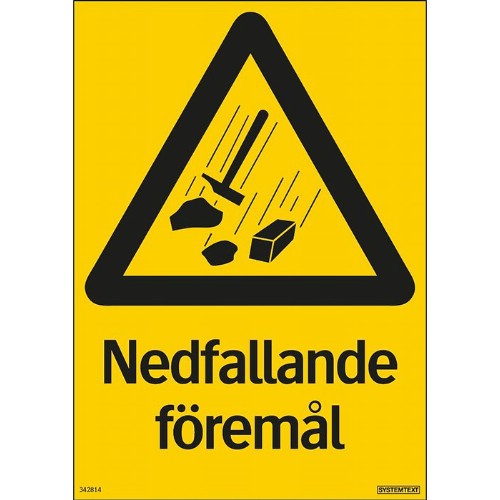 Tegn for fallende gjenstand